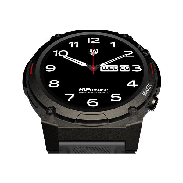 HiFuture FutureGo Mix2 Smartwatch - Black