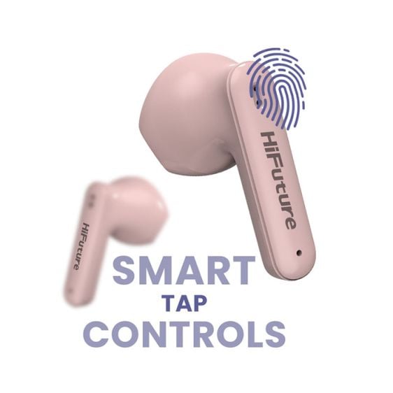 Wireless headphones HiFuture Sonic Colorbuds 2 pink