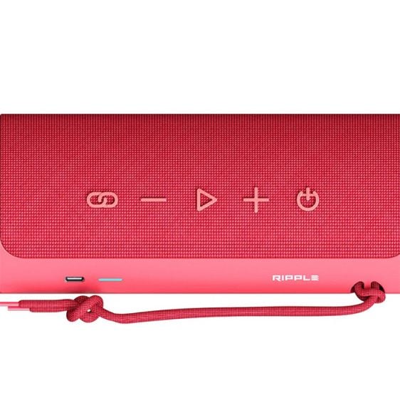 Bluetooth column HiFuture Ripple red