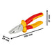 HIGH VOLTAGE COMBINATION PLIERS BOSCH PROFESSIONAL 180 MM - Клещи<<<Ръчни инструменти<<<Инструменти и