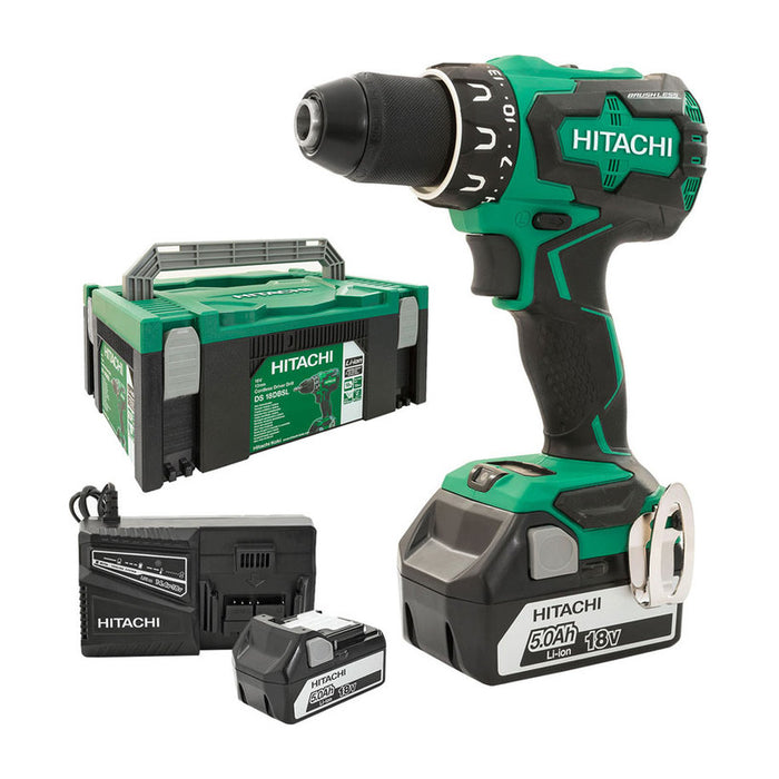 HIKOKI DS18DBSL-WFZ 18 V, 70.00 nm, NUMBER OF BATTERIES 2, 5.00 Ah, SUITCASE