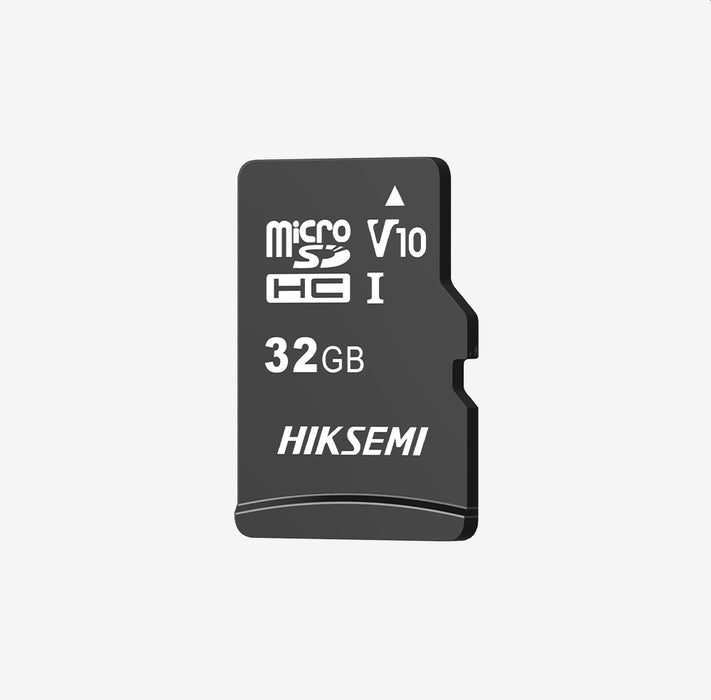 Hiksemi microSDHC 32G, Class 10 and UHS-I TLC, Up to 92MB/s read speed, 15MB/s write speed, V10 with Adapter