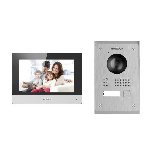 HIKVISION VIDEO DOOR ENTRY KIT DS-KIS703Y-P - IntercomsIND-WID<<<Smart houseIND<<<ActionPL&&&IntercomsIND-WID<<<Smart