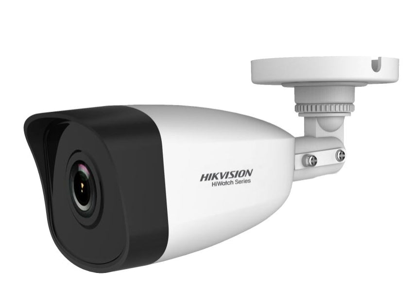 HikVision 4 MP Fixed Bullet Network Camera, 2.8mm, F2.0 IR up to 30m, H.265+, IP67, Digital WDR, 3D DNR, 12Vdc/PoE 5W