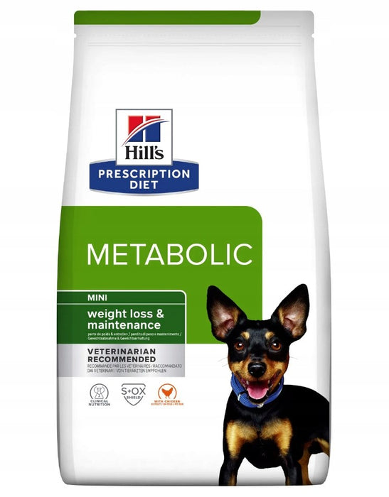 HILL'S PRESCRIPTION DIET Canine Metabolic Mini Dry dog food Chicken 1 kg