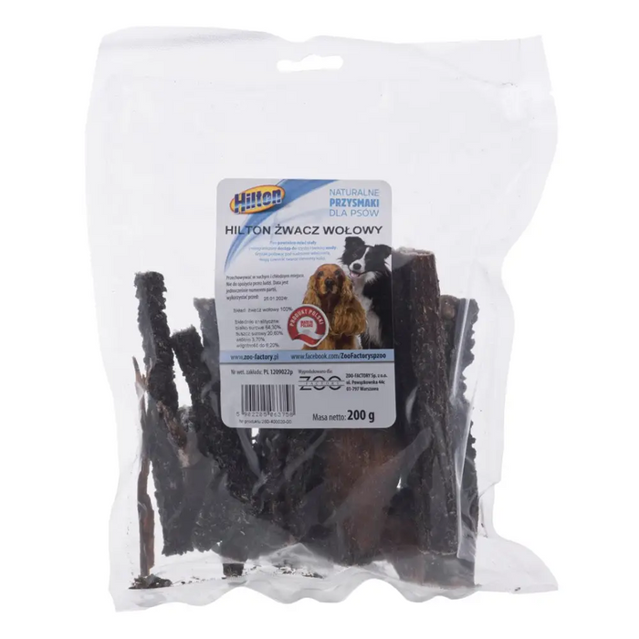 HILTON Beef rumen - Dog treat - 200 g - DelicaciesDLP-PRZ<<<For the dogDLP<<<ActionPL