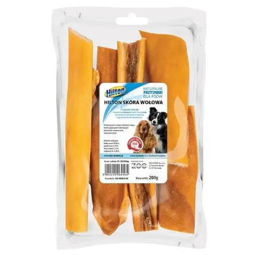 HILTON Beefhide - Dog treat - 200g - DelicaciesDLP-PRZ<<<For the dogDLP<<<ActionPL