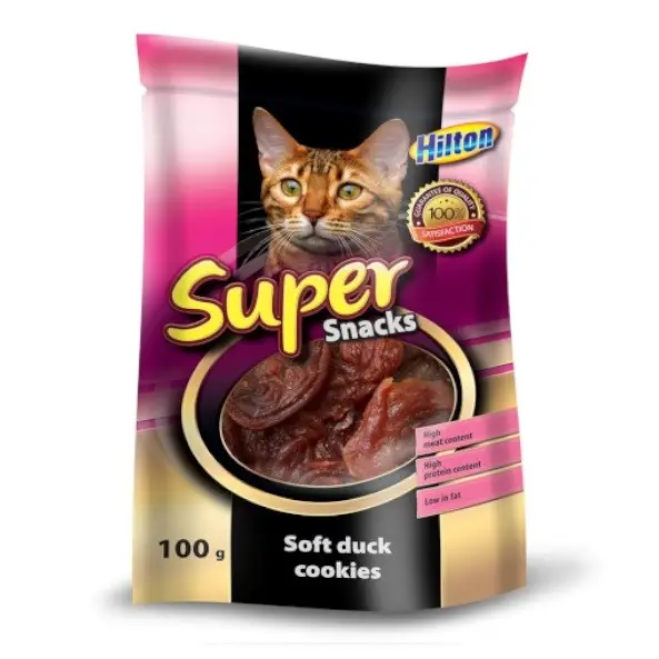 HILTON Soft duck cookies - cat treats - 100g - DelicaciesDLK-PRZ<<<For the catDLK<<<ActionPL