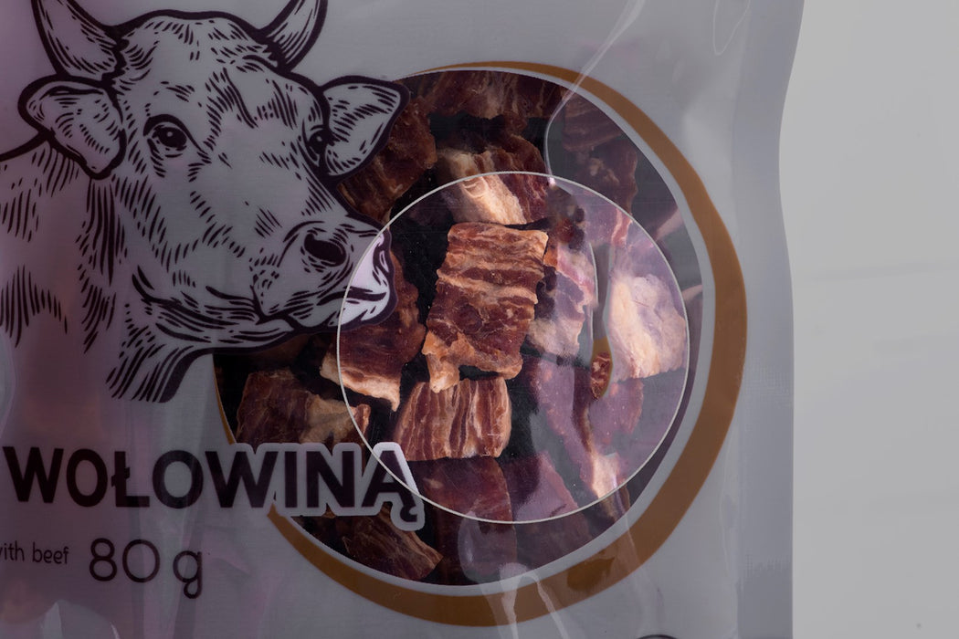 HILTON Treaning treats Beef - Dog treat - 80g
