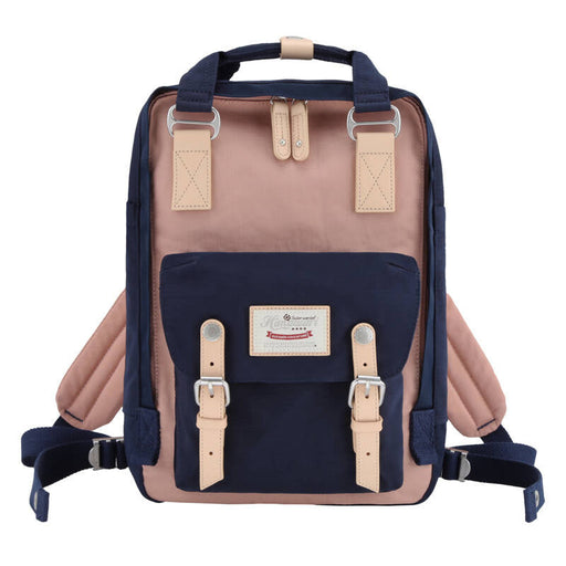 Himawari 188L 14’’ laptop backpack (navy blue and pink) - Bags cases backpacks<<<IT Accessories<<<InnproXML