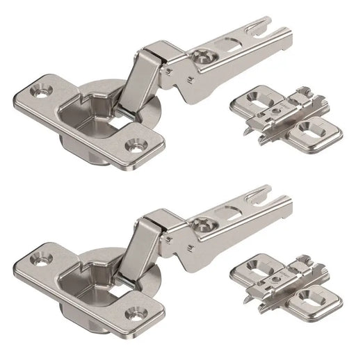 HINGE SEMI-COVERED EDGE (MIDDLE SHOULDER) 2 PCS BLUM MODUL 91M2650 - Мебелен обков<<<Мебели и обков<<<Мебели и