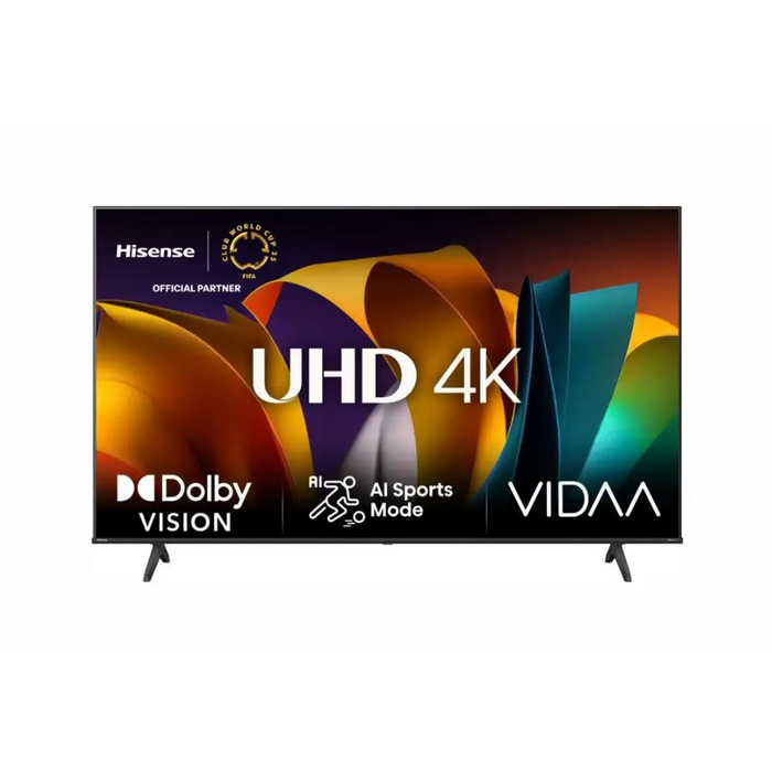 Hisense 55’’ A6N 4K Ultra HD 3840x2160 DLED DFA Precision Colour HDR 10+ HLG Dolby Vision DTS Virtual X Smart TV WiFi