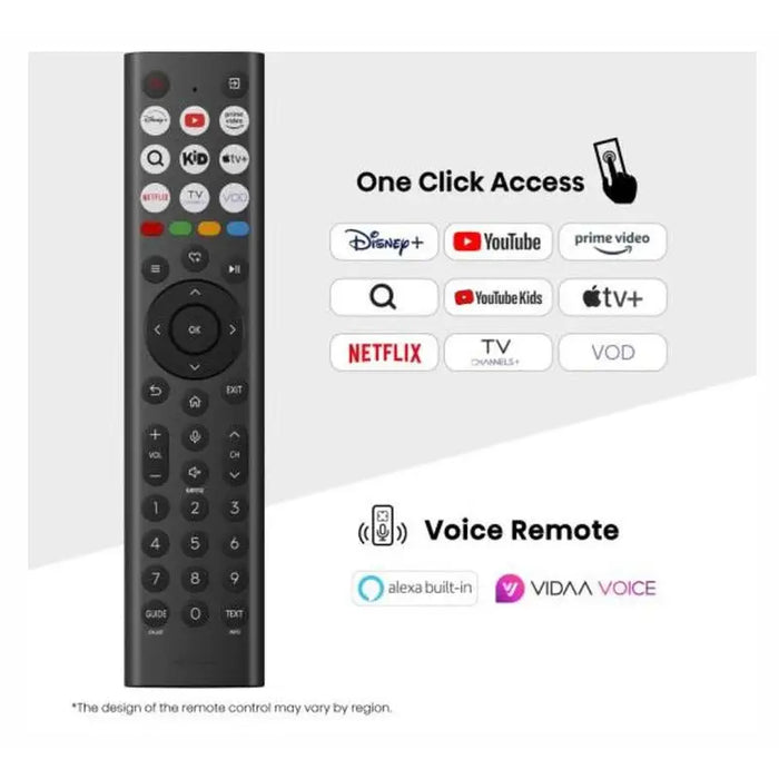 Hisense 55’’ A6Q 4K Ultra HD 3840x2160 DLED DFA Precision Colour HDR 10+ HLG Dolby Vision,Light sensor Smart TV WiFi BT