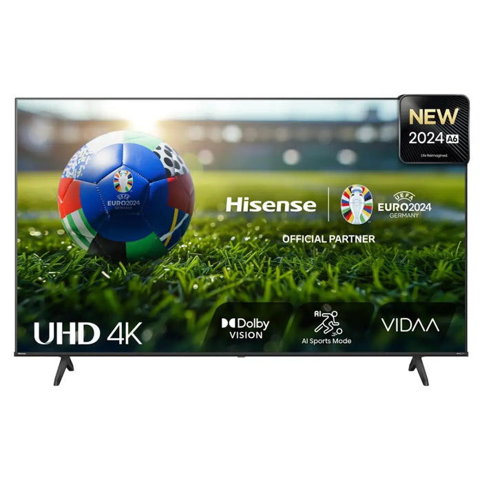 Hisense 75A6N TV 190.5 cm (75’’) 4K Ultra HD Smart TV Wi-Fi Black 350 cd/m²