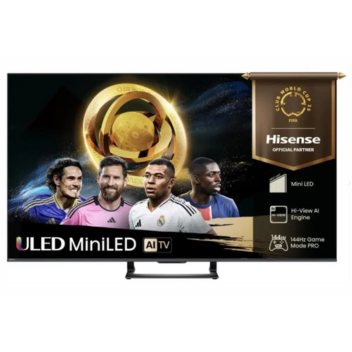 Hisense 75’’U7Q 4K Ultra HD 3840x2160 ULED FALD Quantum Dot 144Hz IPS HDR 10+ HLG Dolby Vision IQ Dolby Atmos Smart TV