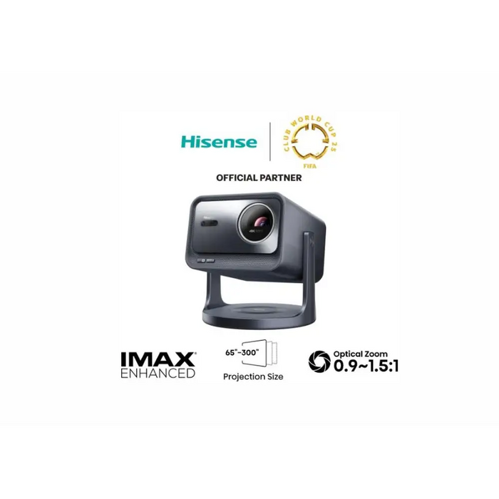 Hisense C2 Pro Smart mini Laser Projector 4K Ultra HD 3840x2160 2000:1 2600 lum 60 Hz Optical Zoom& Digital Zoom,Dolby