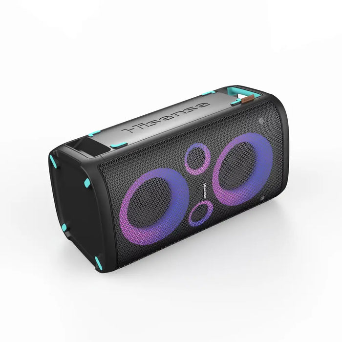 Hisense Party Rocker One Plus (HP110) Bluetooth Speaker with 300W Power Built-in Woofer Karaoke Mode Built-in Wireless