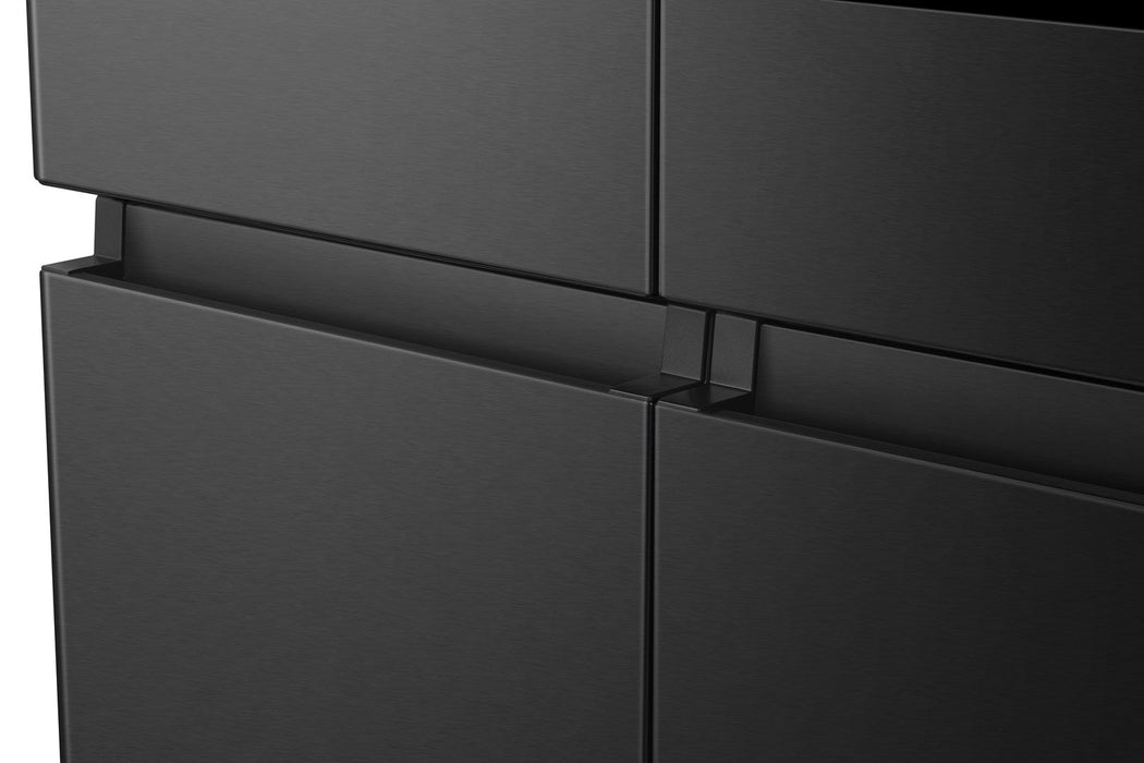 Hisense RQ760N4IFE side-by-side refrigerator Freestanding 577 L E Black - Freestanding refrigerator-freezers