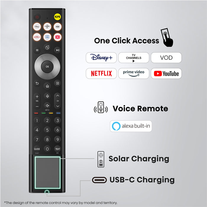 TV HISENSE 65UR9S 4K Ultra HD SMART TV, VIDAA, 65.0 ", 164.0 cm