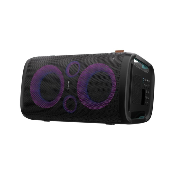Hisense Party Storm 1 Bluetooth Speaker, Wireless Microphones - Black