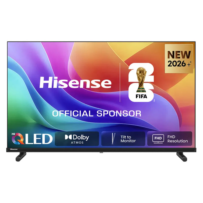 Hisense 32" A5S, Full HD 1920x1080, QLED, Quantum Dot, HDR, HLG, DTS HD, Light Sensor, Dolby Audio, Smart TV, WiFi, WiFi Direct, 2xHDMI, 2xUSB, LAN, CI+, DVB-T2/C/S2, Black