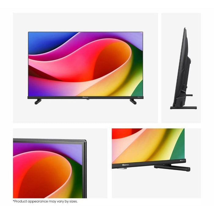 Hisense 40" A5Q, Full HD 1920x1080, QLED, Quantum Dot, HDR, HLG, DTS HD, Light Sensor, Dolby Audio, Smart TV, WiFi, WiFi Direct, 2xHDMI, 2xUSB, LAN, CI+, DVB-T2/C/S2, Black
