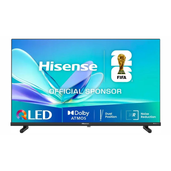 Hisense 40" A5Q, Full HD 1920x1080, QLED, Quantum Dot, HDR, HLG, DTS HD, Light Sensor, Dolby Audio, Smart TV, WiFi, WiFi Direct, 2xHDMI, 2xUSB, LAN, CI+, DVB-T2/C/S2, Black