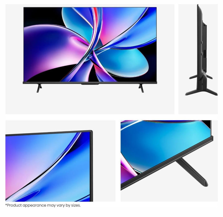 Hisense 50" E7Q Pro, 4K Ultra HD 3840x2160, QLED, Quantum Dot, 144Hz, HDR 10+ adaptive, HLG, Dolby Vision, DTS Virtual X, Smart TV, WiFi 5GHz, WiFi Direct, BT, Anyview Cast, 3xHDMI, 2xUSB, LAN, CI+, DVB-T2/C/S2, Black