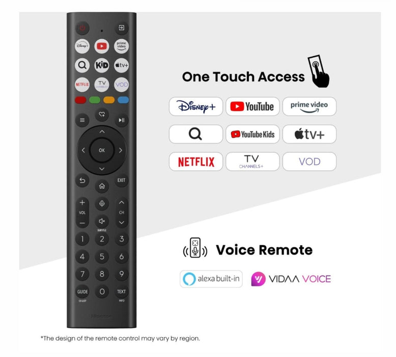 Hisense 50" E7Q Pro, 4K Ultra HD 3840x2160, QLED, Quantum Dot, 144Hz, HDR 10+ adaptive, HLG, Dolby Vision, DTS Virtual X, Smart TV, WiFi 5GHz, WiFi Direct, BT, Anyview Cast, 3xHDMI, 2xUSB, LAN, CI+, DVB-T2/C/S2, Black