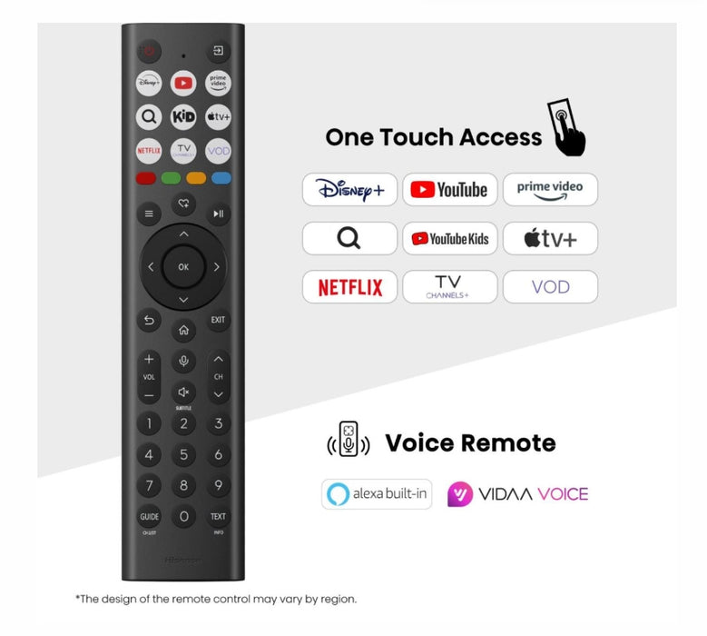 Hisense 55" E7Q Pro, 4K Ultra HD 3840x2160, QLED, Quantum Dot, 144Hz, HDR 10+ adaptive, HLG, Dolby Vision, DTS Virtual X, Smart TV, WiFi 5GHz, WiFi Direct, BT, Anyview Cast, 3xHDMI, 2xUSB, LAN, CI+, DVB-T2/C/S2, Black