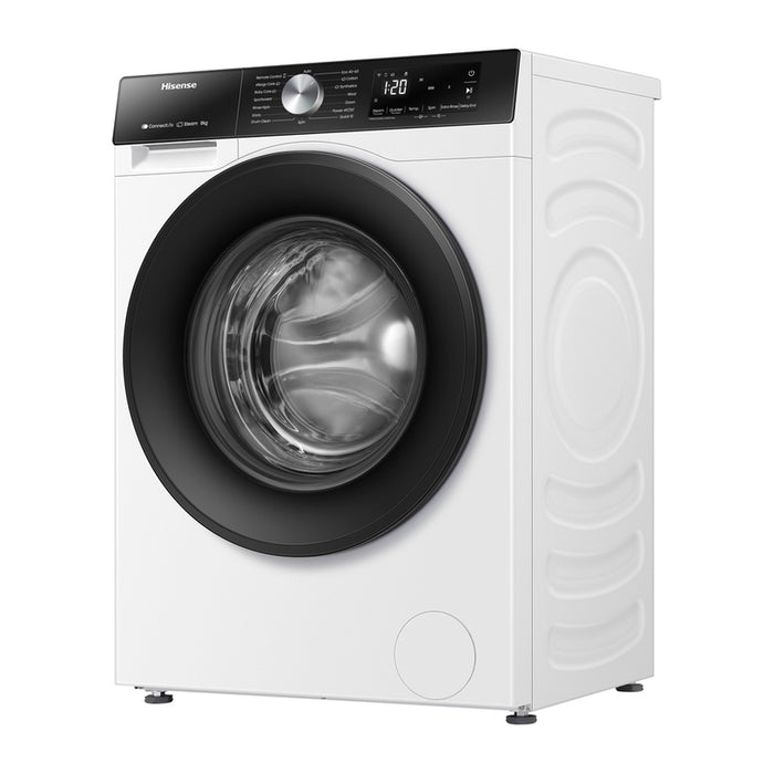 Washing machine HISENSE WF3S8043BW3 8.0 kg, 1400 rpm, INVERTER MOTOR