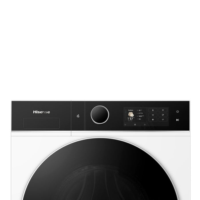 Washer Dryer WITH HEAT PUMP HISENSE WD5I1245BWRH 1400 rpm, INVERTER MOTOR