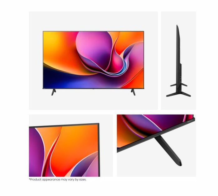 Hisense 75" A6Q, 4K Ultra HD 3840x2160, DLED, DFA, Precision Colour, HDR 10+, HLG, Dolby Vision,Light sensor, Smart TV, WiFi, BT, AnyView Cast, Gaming Mode, 1xHDMI2 eArc, 3xHDMI, 2xUSB, LAN, CI+, DVB-T2/C/S2, Black
