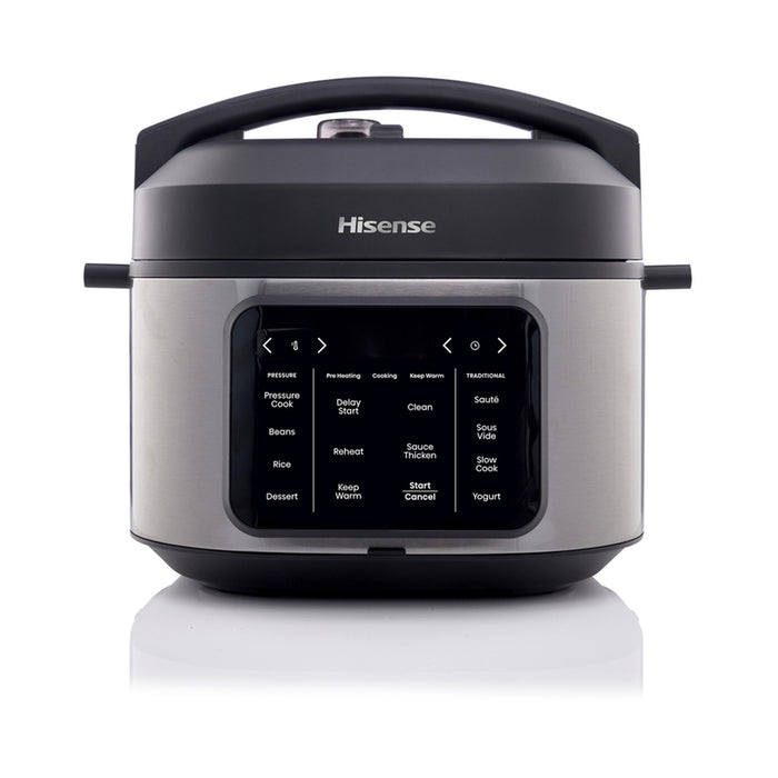 MULTICOOKER HISENSE HMC6SBK GRAY AND BLACK