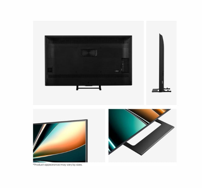 Hisense 85"U7Q, 4K Ultra HD 3840x2160, ULED, FALD, Quantum Dot, 144Hz, IPS, HDR 10+, HLG, Dolby Vision IQ, Dolby Atmos, Smart TV, WiFi 5GHz, WiFi Direct, BT, Anyview Cast,light sensor, 4xHDMI, 2xUSB, LAN, CI+, DVB-T2/C/S2, Black