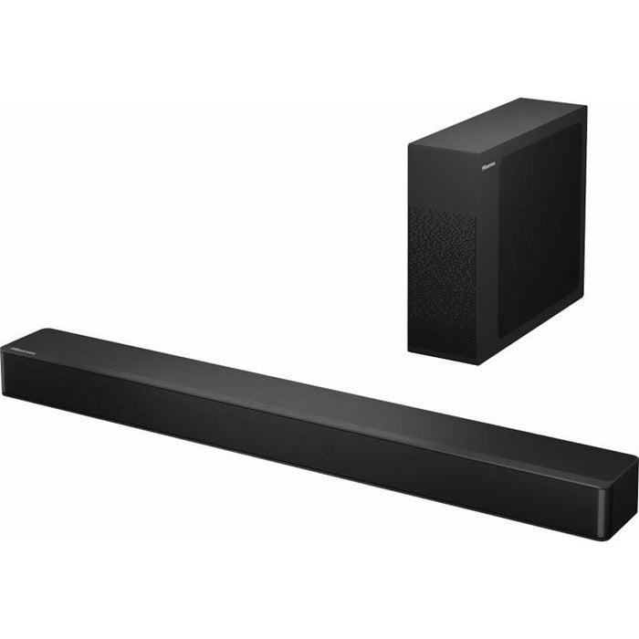 Hisense HS2100 2.1 Ch 240W Sound Bar with Wireless Subwoofer - DTS Virtual X, Dolby Audio, 6 EQ Modes, HDMI ARC, Bluetooth 5.3