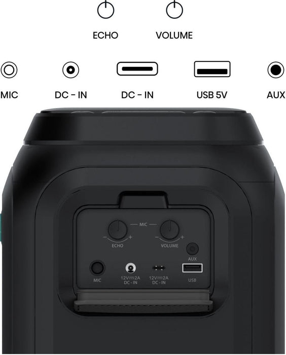 Portable Bluetooth Speakers Hisense PR160 Black