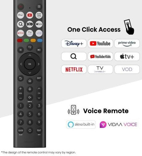 Hisense 55"A7Q, 4K Ultra HD 3840x2160, Quantum Dot, Light Sensor,HDR 10+, HLG, Dolby Vision, Dolby Atmos, Smart TV, Voice Control,2x10 W + 20 W ,WiFi 5GHz, WiFi Direct, BT, Anyview Cast, 3xHDMI, 2xUSB, LAN, DVB-T2/C/S2, Black