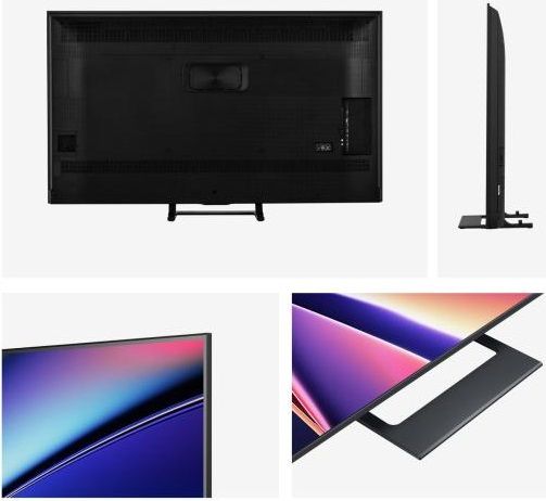 Hisense 75" E8Q, 4K Ultra HD 3840x2160, ULED, Quantum Dot,144 Hz, HDR 10+, HLG, Dolby Vision, DTS Virtual X, Smart TV, Light Sensor, WiFi Direct, BT, Anyview Cast, 3xHDMI, 2xUSB, LAN, CI+, DVB-T2/C/S2,Singale stand, Black