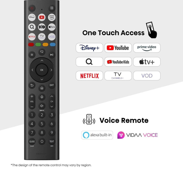 Hisense 65" E7Q Pro, 4K Ultra HD 3840x2160, QLED, Quantum Dot, 144Hz, HDR 10+ adaptive, HLG, Dolby Vision, DTS Virtual X, Smart TV, WiFi 5GHz, WiFi Direct, BT, Anyview Cast, 4xHDMI, 2xUSB, LAN, CI+, DVB-T2/C/S2, Black