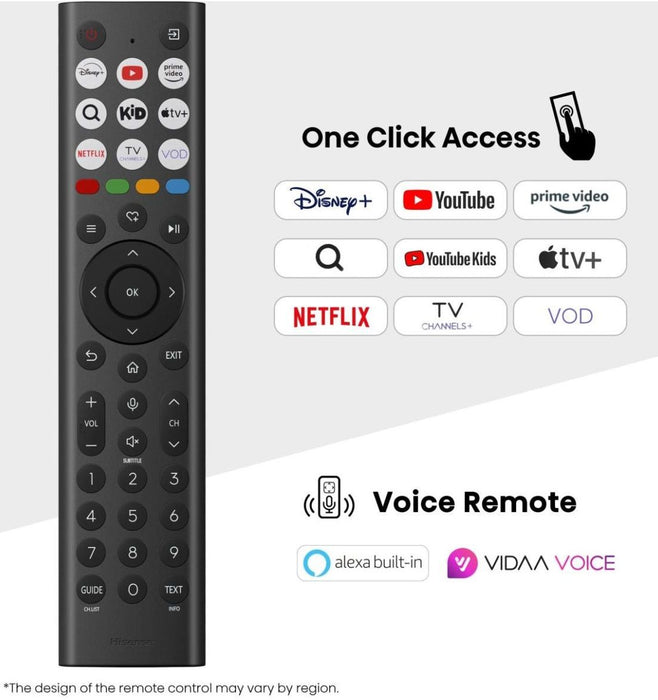 Hisense 85" A6Q, 4K Ultra HD 3840x2160, DLED, DFA, Precision Colour, HDR 10+, HLG, Dolby Vision, DTS Virtual X, Smart TV, WiFi, Light Sensor, Gaming Mode, 1xHDMI2 eArc, 3xHDMI, 2xUSB, LAN, CI+, DVB-T2/C/S2, Black