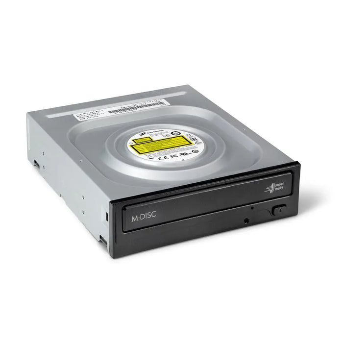 Hitachi-LG GH24NSD5 Internal DVD-RW S-ATA Super Multi Double Layer M-Disk Support Bare Bulk Black - DVD-R/W