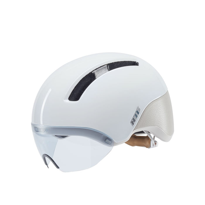 HJC CALIDO PLUS White, Grey Cycling Helmet, PEARL WHITE GREY, Size L