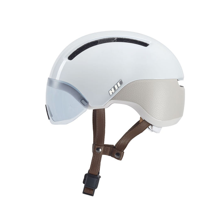 HJC CALIDO PLUS White, Grey Cycling Helmet, PEARL WHITE GREY, Size M