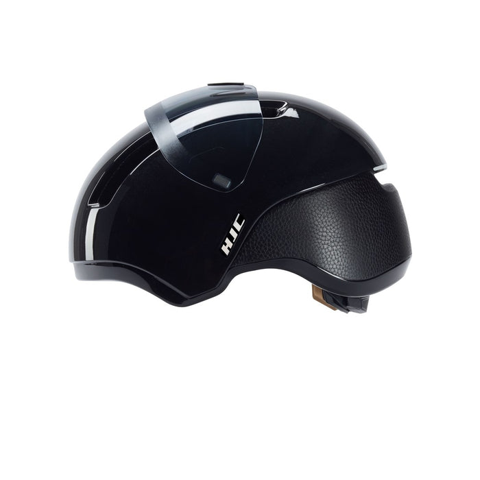 HJC CALIDO PLUS Black Cycling Helmet, METAL BLACK, Size M