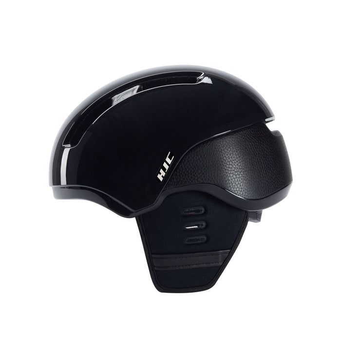 HJC CALIDO PLUS Black Cycling Helmet, METAL BLACK, Size M