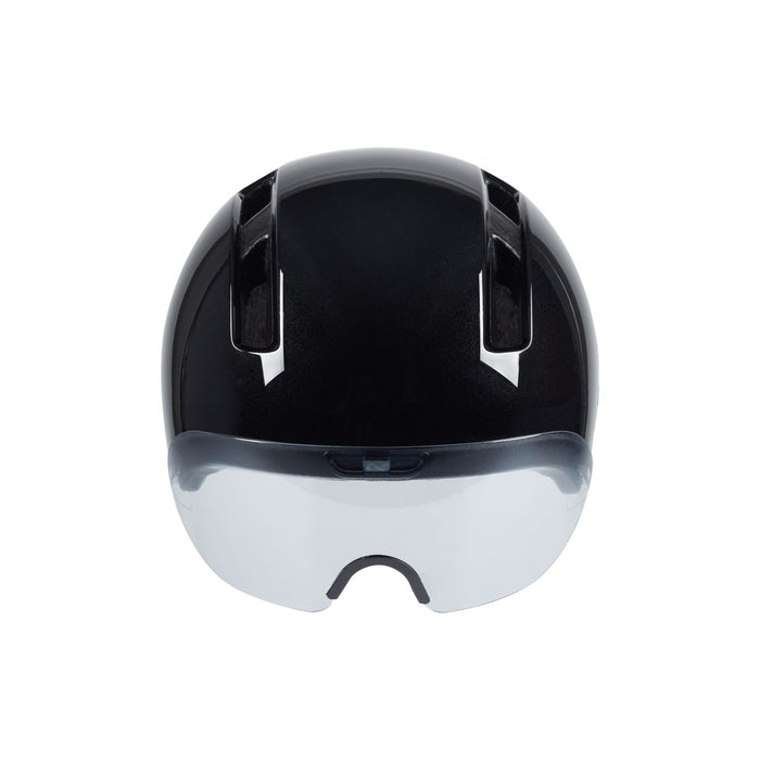 HJC CALIDO PLUS Black Cycling Helmet, METAL BLACK, Size M