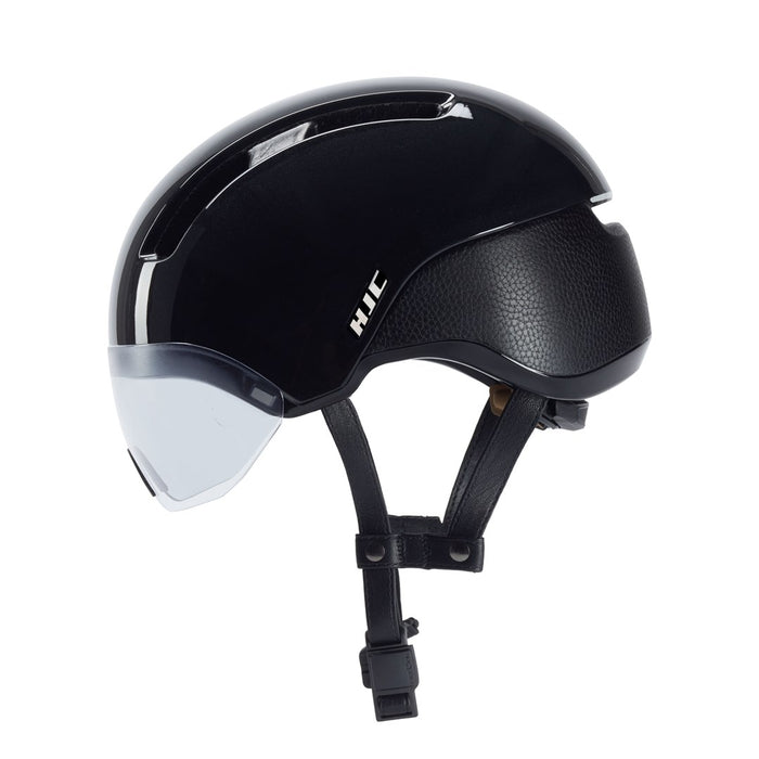 HJC CALIDO PLUS Black Cycling Helmet, METAL BLACK, Size M