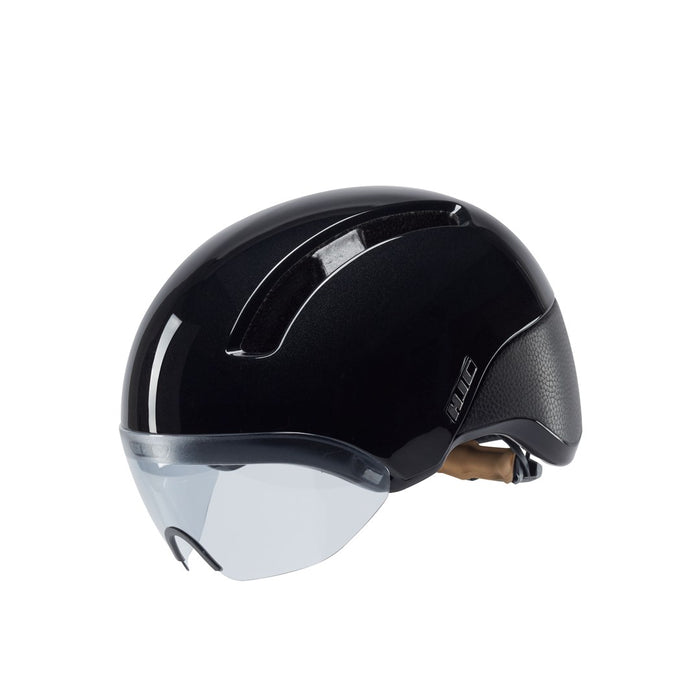 HJC CALIDO PLUS Black Cycling Helmet, METAL BLACK, Size M
