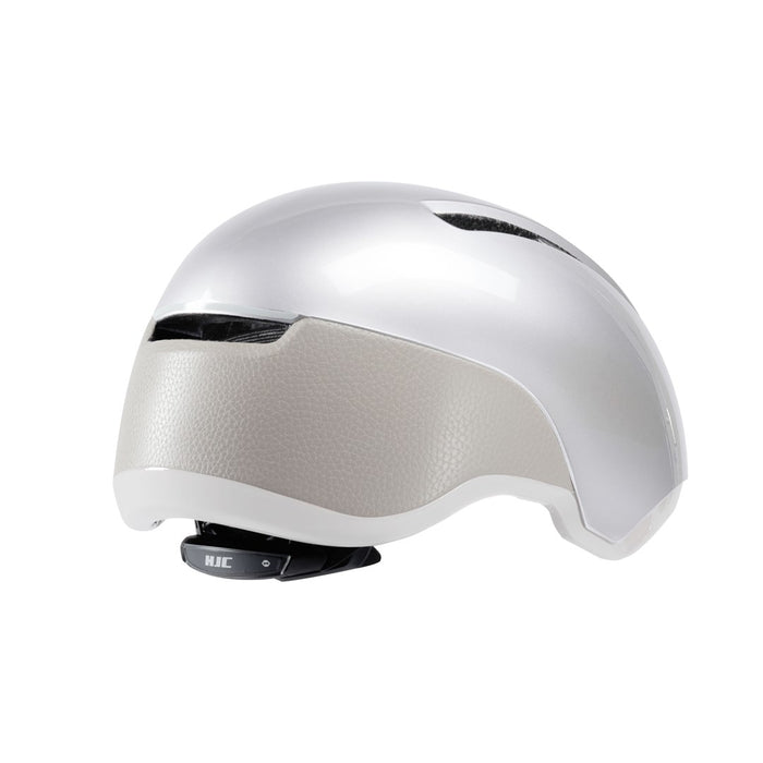 HJC CALIDO PLUS Silver Cycling Helmet, PEARL GREYISH SILVER, Size M